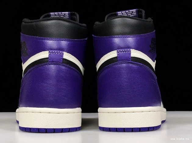 Rep Onekick Purple Jordan 1 Court 555088-501 Air 0718